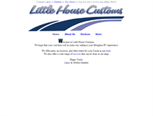 Tablet Screenshot of littlehousecustoms.com